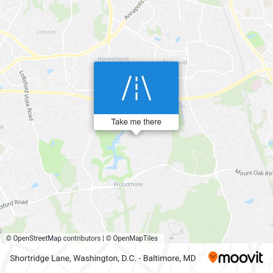 Mapa de Shortridge Lane