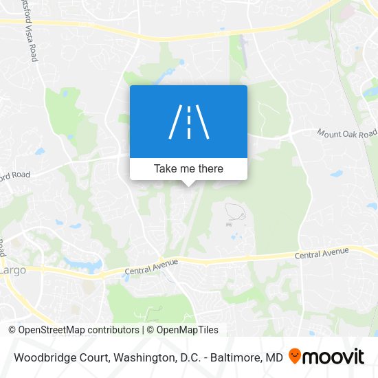 Woodbridge Court map