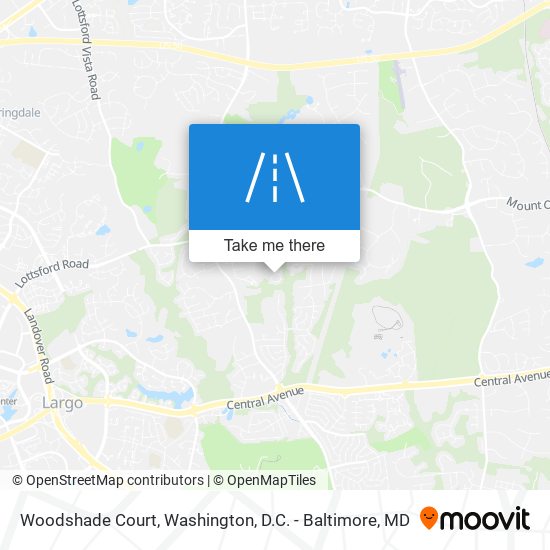 Woodshade Court map