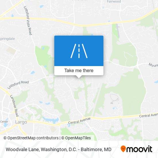 Mapa de Woodvale Lane