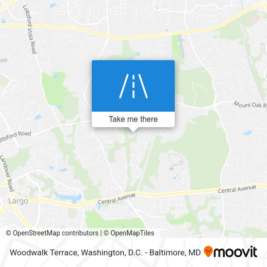 Woodwalk Terrace map