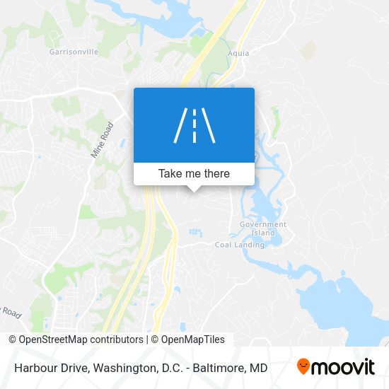 Mapa de Harbour Drive