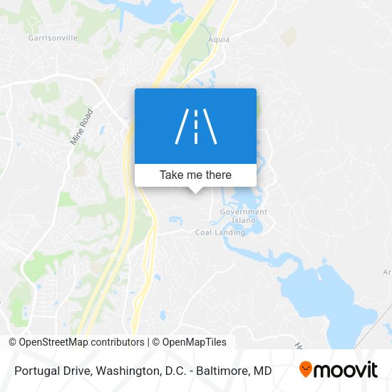 Mapa de Portugal Drive