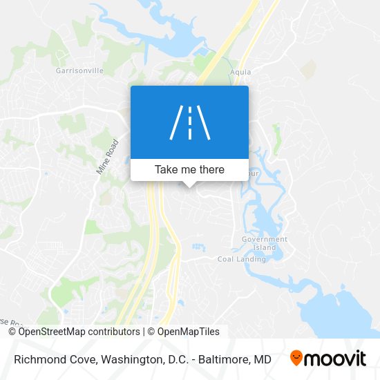 Mapa de Richmond Cove