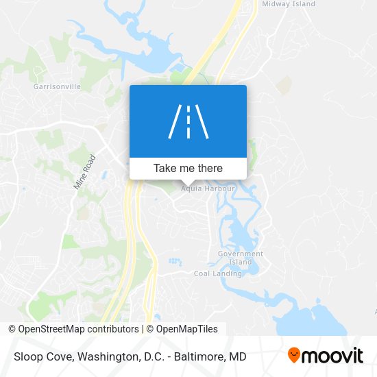 Mapa de Sloop Cove