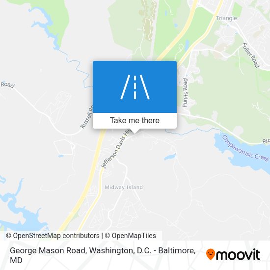 George Mason Road map