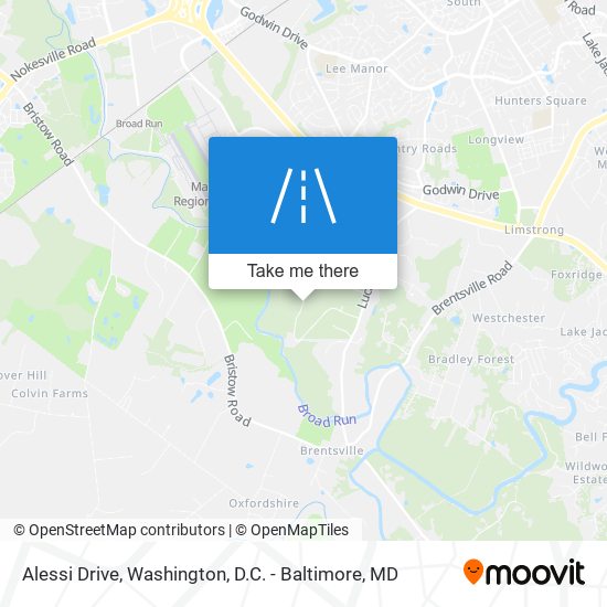 Alessi Drive map