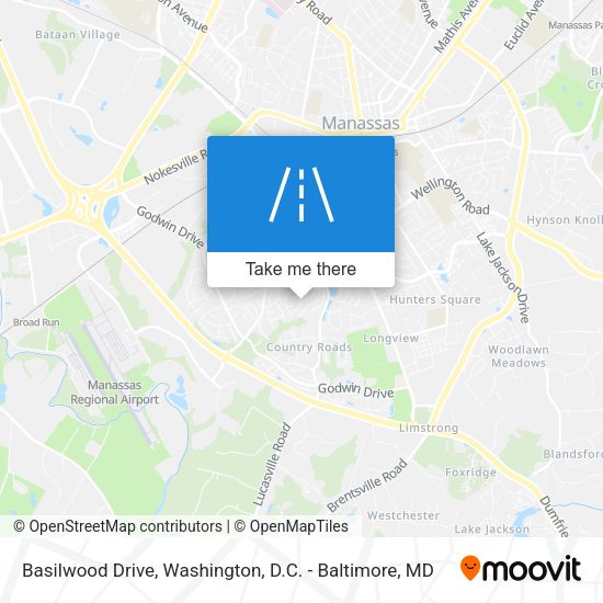 Basilwood Drive map