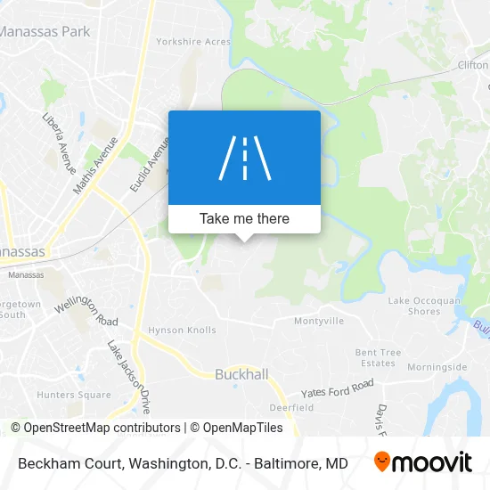 Beckham Court map