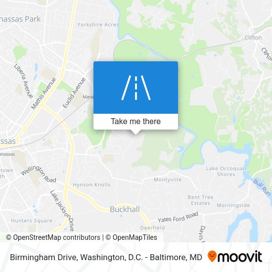 Birmingham Drive map