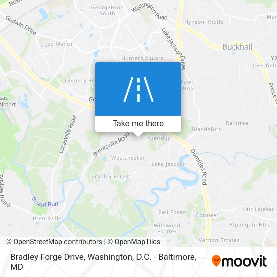 Bradley Forge Drive map