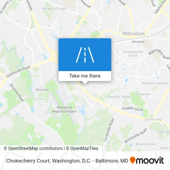 Chokecherry Court map