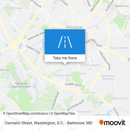 Mapa de Clematis Street