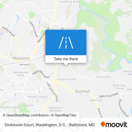 Dickinson Court map