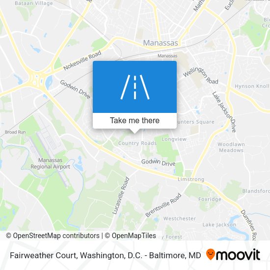 Fairweather Court map