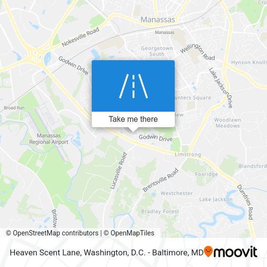 Heaven Scent Lane map