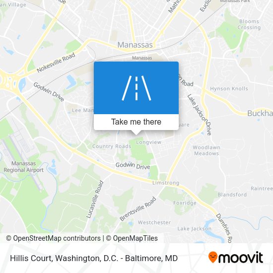 Hillis Court map
