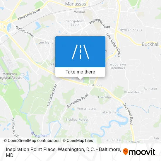 Inspiration Point Place map