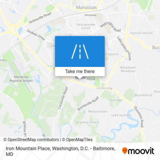 Iron Mountain Place map