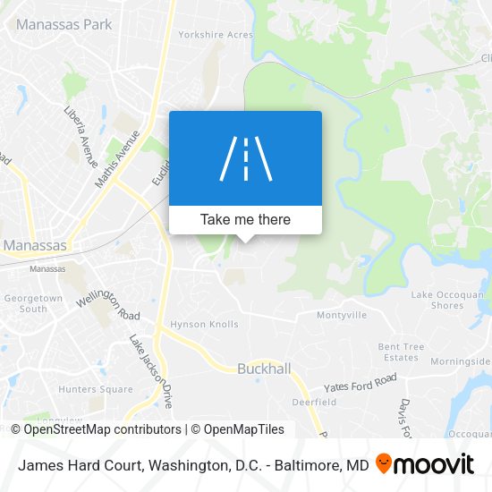 James Hard Court map