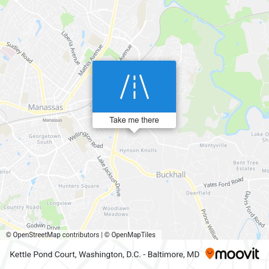 Kettle Pond Court map