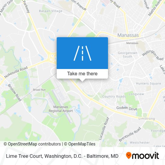 Mapa de Lime Tree Court