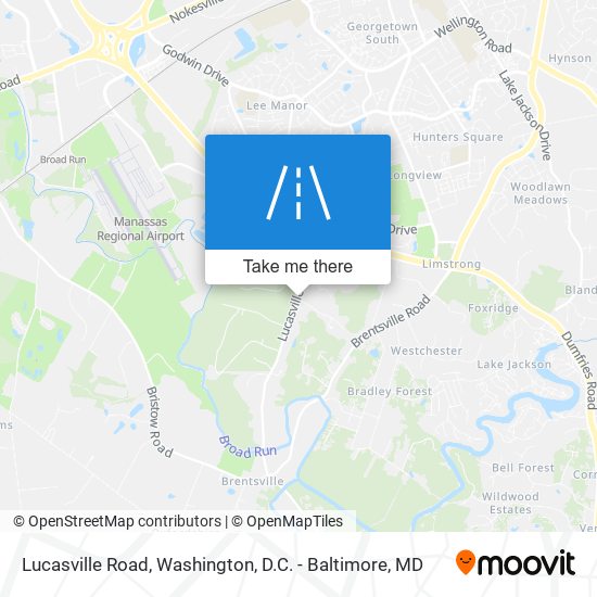 Lucasville Road map