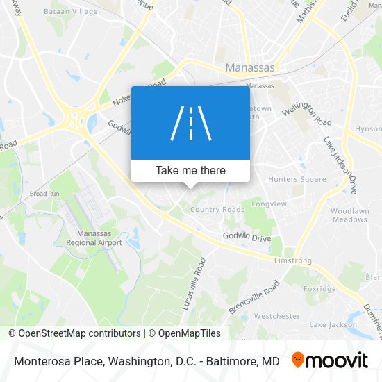 Monterosa Place map