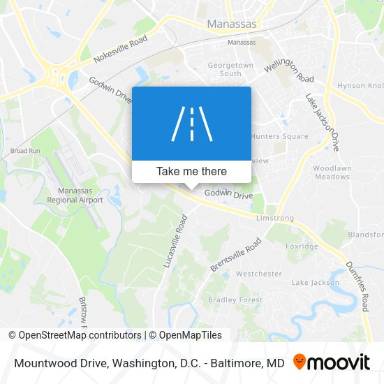 Mapa de Mountwood Drive