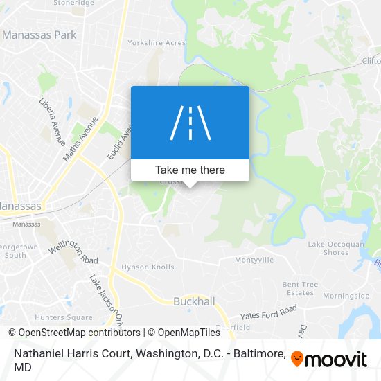 Mapa de Nathaniel Harris Court