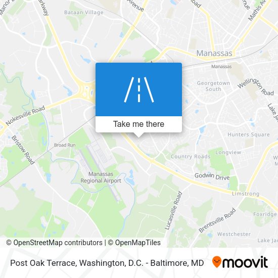 Post Oak Terrace map