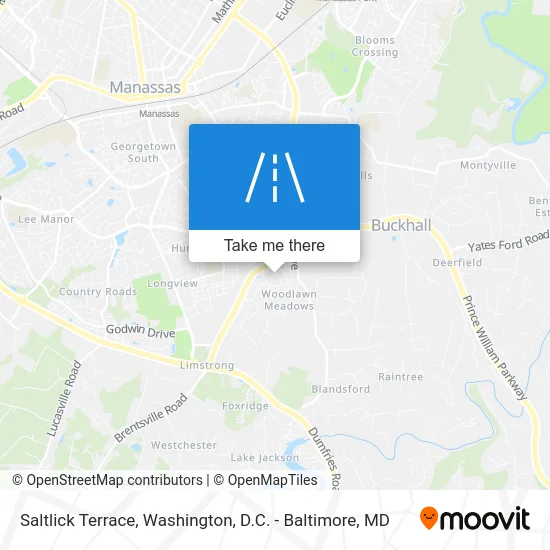 Saltlick Terrace map