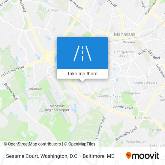 Sesame Court map