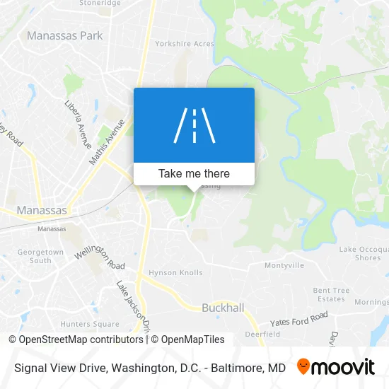 Signal View Drive map