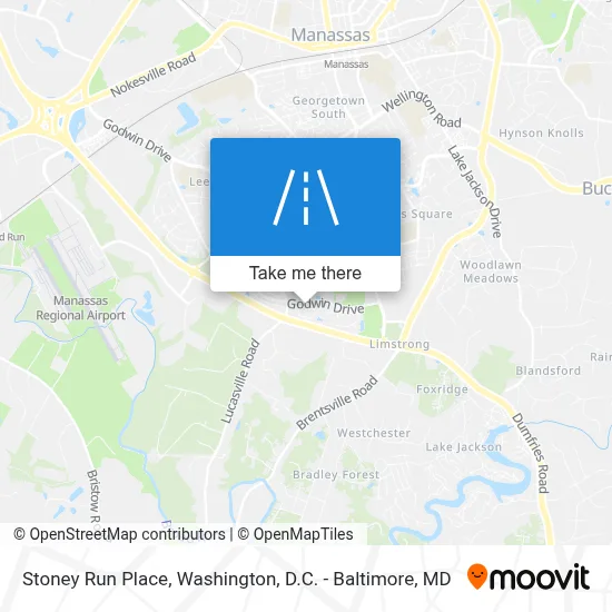 Stoney Run Place map