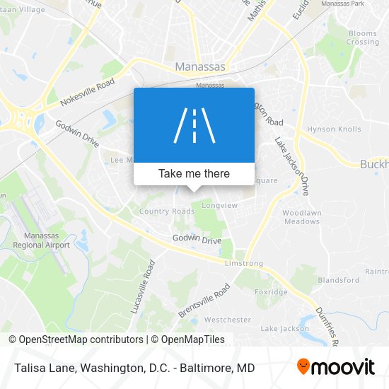 Talisa Lane map
