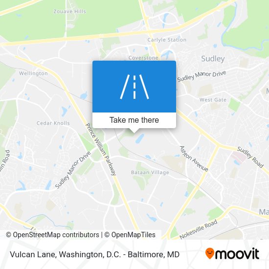 Vulcan Lane map