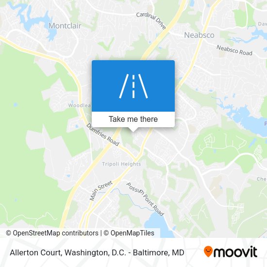 Allerton Court map