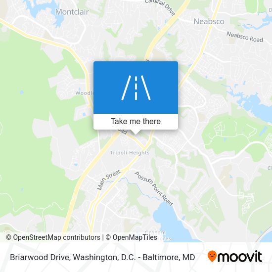 Mapa de Briarwood Drive