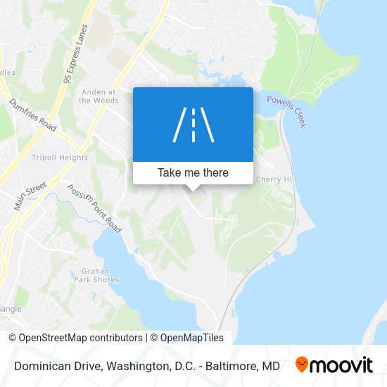Mapa de Dominican Drive