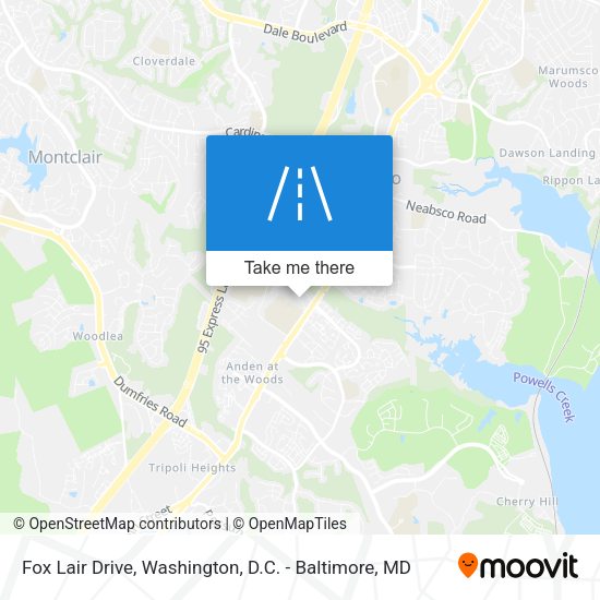 Mapa de Fox Lair Drive