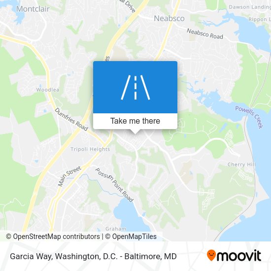 Mapa de Garcia Way