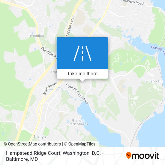 Hampstead Ridge Court map