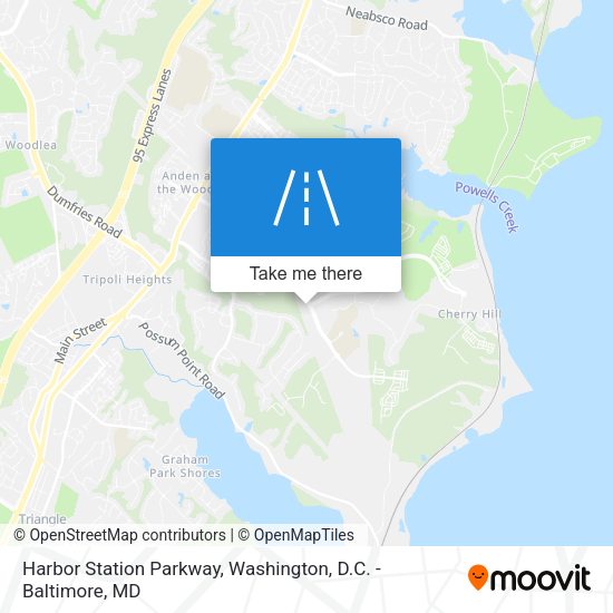Mapa de Harbor Station Parkway