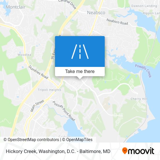 Hickory Creek map