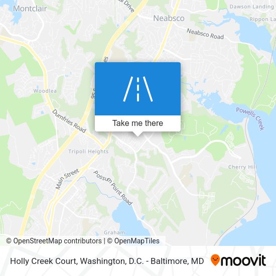 Holly Creek Court map