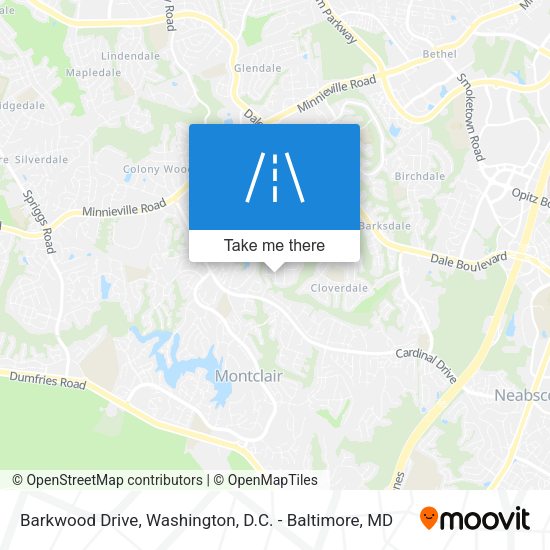 Barkwood Drive map
