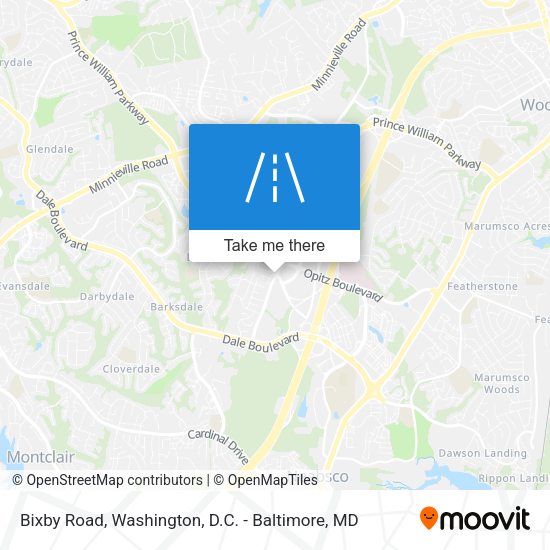 Mapa de Bixby Road