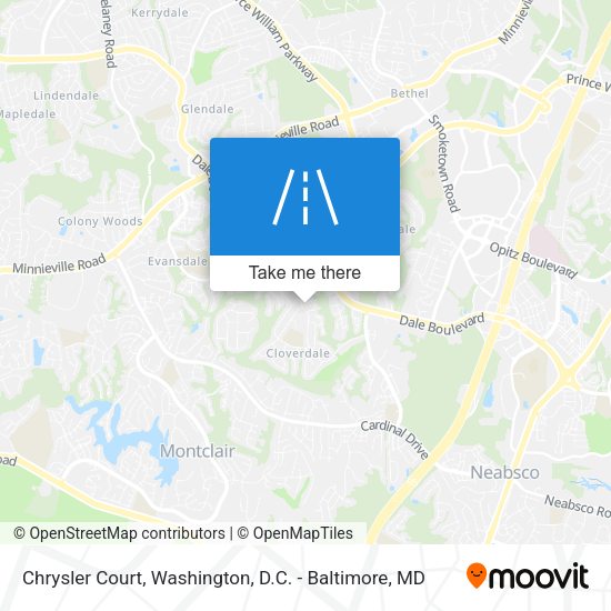 Chrysler Court map