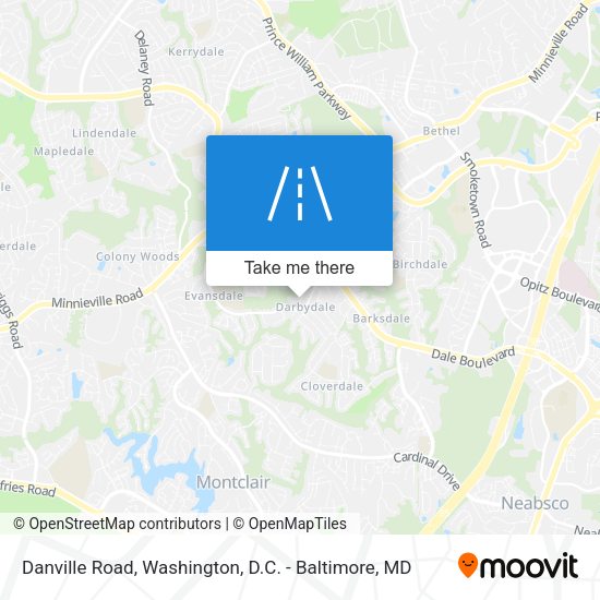 Mapa de Danville Road